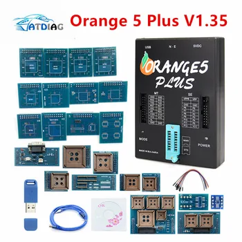 Cele mai noi Orange5 plus V1.35 Plin Cu Adaptor Profesionale Full Pachet Hardware +Îmbunătățită Funcție De Software-Ul De Portocale 5 Plus