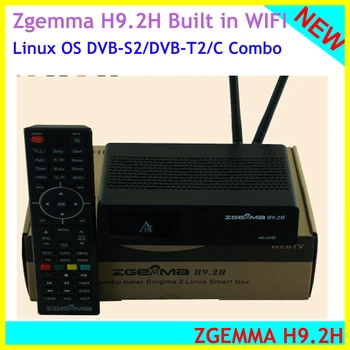 Cele mai noi UHD 4K ZGEMMA H9.2H DVB-S2/ DVB-C/T2 H. 265 Enigma2 Linux 4.1 sistemul DVB decodor receptor cu Ultra-rapid Quad-core
