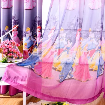 Cele Mai Recente Coreene Culoare Roz Prințesă Vis De Design De Desene Animate Perdele Pentru Fete Copii Living Dormitor Umbra Cortina Dimensiunea Personalizate