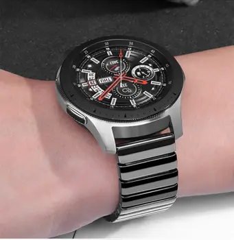 Ceramica curea Pentru Samsung Galaxy watch 46mm trupa de Viteze S3 Frontieră bratara s 3 46 22 mm Huawei watch GT2 curea 22mm ceas trupa