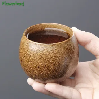 Ceramică Porțelan Kung Fu Ceașcă De Ceai Teaware Mare Set De Ceai Singură Ceașcă De Master Cup Ru Cuptor Cupa