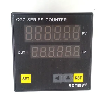 CG7-RB60 digital couters Multi-funcția Contor de 6 cifre de numărare a releului de ieșire