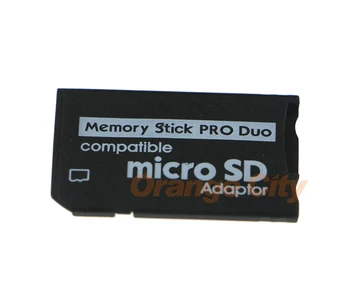 ChengChengDianWan Micro SD SDHC TF pentru Memory Stick MS Pro Duo adaptor pentru PSP 1000 2000 3000 50pcs/lot