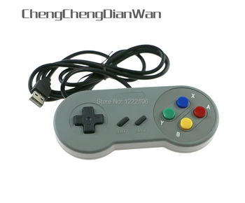 ChengChengDianWan Retro Super Nintendo SNES Controler USB pentru PC pentru MAC Controlere SIGILATE 10buc/lot