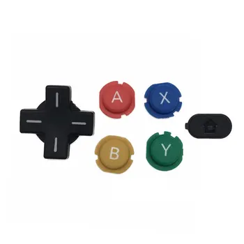 ChengHaoRan ABXY Butonul Home Pentru Nintendo New 3DS Înlocuire Alb Negru Cheile Butoanele D-Pad se Potrivesc Consola Handheld