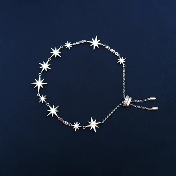 Cheny s925 argint Mai noua forma de Stea bratara de sex feminin de lux lumina șase puncte star temperament brățară stil