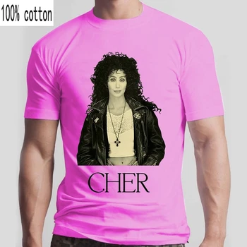 Cher T-Shirt Cântăreață Americană și Actriță Tee Classic Retro 70 de Artă Tricou pentru Bărbați și Femei barbati tricou