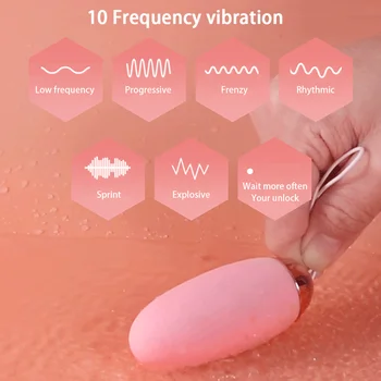 Chiloți pentru femei Dragoste Ou Bile Vaginale fără Fir Control de la Distanță Penis artificial Vibratoare Ou de G-Spot Clitorisul Stimulator Vibrator Pentru Femei
