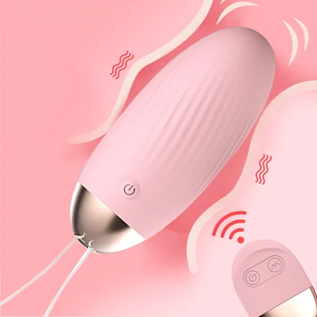 Chiloți pentru femei Dragoste Ou Bile Vaginale fără Fir Control de la Distanță Penis artificial Vibratoare Ou de G-Spot Clitorisul Stimulator Vibrator Pentru Femei