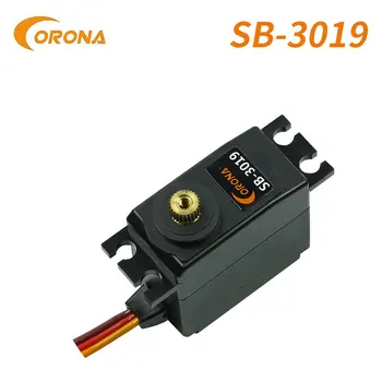 China Corona SB3019 mediu rețelelor conținând metal metal gear servo și programul card