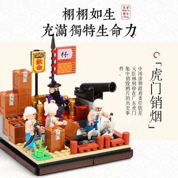 Chineză Hall Of Fame Cărămizi Xingbao 01403 Chineză Aluzii Istorice Mici Scene Model de Blocuri de Constructii pentru Copii Jucarii de Cadouri DIY