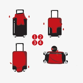 Chineză model clasic de bagaje protector valiza elastice, capace de protecție de călătorie accesorii Cărucior caz Praf pentru