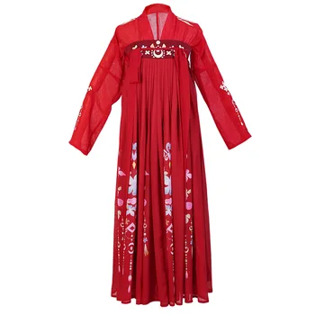 Chineză Tradițională Hanfu Cosplay Costum Vechi Dinastiei Han Elegant Populară Chineză Dans Tinuta Hanfu Set Femeile Spectacol De Teatru Rochie