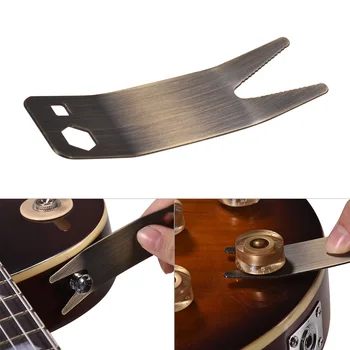 Chitara cheie Cheie din Oțel Inoxidabil Multi Instrument Guitarra Kit de Întreținere pentru Chitara Comuta Butonul Tuner Guirtar Accesorii