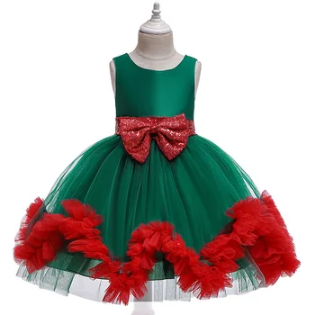 Chritsmas Fete Rochie Eleganta Rochie de Printesa pentru Copii Rochii pentru Fete Costum Copii Nunta Rochii de Partid Vestidos Infantil 3-8Y