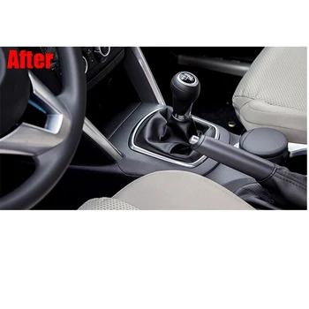 Chrome M/T Manual Mânerul Schimbătorului de Viteze Capac Panou Capitonaj Interior Decor Autocolant auto stilului Pentru Mazda Cx-5 Cx5 2012 2013 C1002
