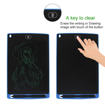 CHYI LCD tăbliță de Scris Scrisul Electronic de Bord Desen 8.5 Inch Ultra-subțire Scrierii de mână Digitale Pad Pentru Copil Cadou