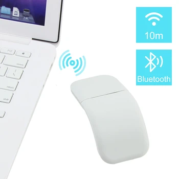 CHYI Tăcut Bluetooth 4.0 Mouse-ul Wireless Arc Touch cu Role Soareci Ultra Subțire cu Laser Jocuri de Calculator Pliabil Mouse-ul Pentru Microsoft PC