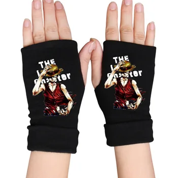 Ciclism consumabile mănuși de Degete Anime Naruto On-line joc Bărbat Femeie mănuși rece-dovada jumătate-deget mănuși
