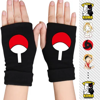 Ciclism consumabile mănuși de Degete Anime Naruto On-line joc Bărbat Femeie mănuși rece-dovada jumătate-deget mănuși