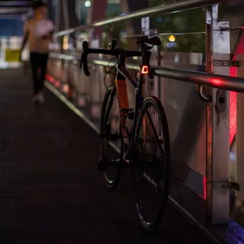 Ciclism Lumina USB Reîncărcabilă Casca Stop Lanterna Pentru Bicicleta MTB Bicicleta LED-uri Impermeabil de Siguranță de Echitatie Noapte, Luminile din Spate