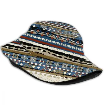CINESSD Noua Moda Găleată Pălării Pescar Capace Pentru Femei Barbati Gorras Vara Etnice Boho Arta Tribala