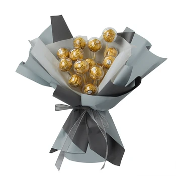 Ciocolata Tori Suport Acrilic Transparent Buchet de Flori Face Diy Materiale Suport pentru Ciocolată Creative Ziua Îndrăgostiților