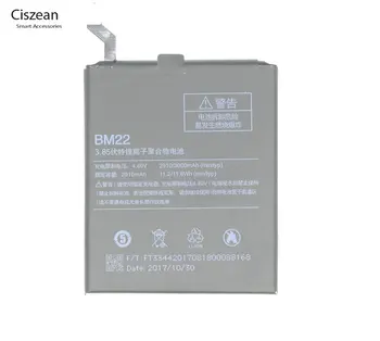Ciszean BM22 / BM 22 de Înlocuire a Bateriei Pentru Xiaomi Mi5 5 M 5 Km 5 M5 3000mAh / 11.6 Wh Telefon Mobil Batteria Batterij Baterii