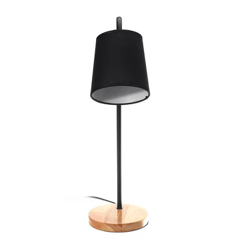CLAITE Nordic Minimalist Creative Lampă de Masă USB LED Lampa de Birou Dormitor Dormitor Modern din Lemn Masiv de Lectură Lampa de Birou Lumina