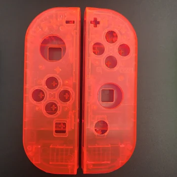 Clar Locuințe de Înlocuire Shell Caz Acoperire și pline de culoare a B X Y Buton pentru Nintendo Comutator Controler de Bucurie-con