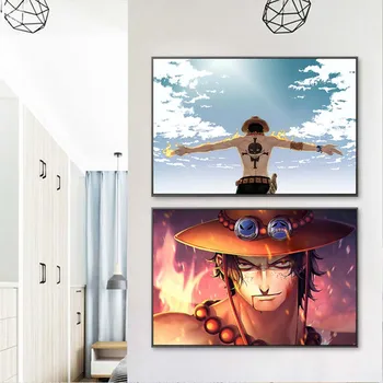 Clasic Anime Film, O Piesa De Arta De Perete Poster Ace Personaj Canvas Tablou Modern Living Room Decor Acasă Copiii Cadou Unic