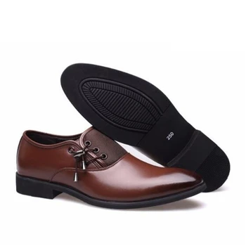 Clasic Domn Pantofi Barbati Business Rochie Pantofi Din Piele Pantofi Oxford Fashion Apartamente Sapato Negru Maro Brogue Pantofi 061