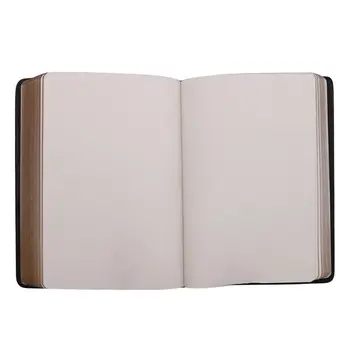 Clasic Vintage Notebook jurnal Jurnal Schite Gros Pagină Goală Coperta de Piele X6HB