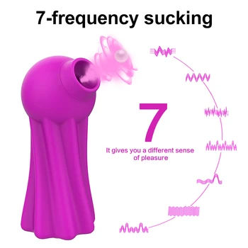 Clit Sucker Vibrator Stimulator Clitoris Oral Lins Pizde Limba Vibratoare Biberon Suge Muie Adult De Sex Feminin Jucarii
