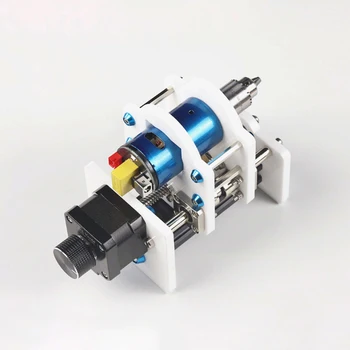 CNC Axa Z Kit Ax Motor Burghiu Bucată cu Laser Modulul Titularul Laser Cutter Gravor Parte Eleksmaker EleksZAxis Kit pentru CNC Router