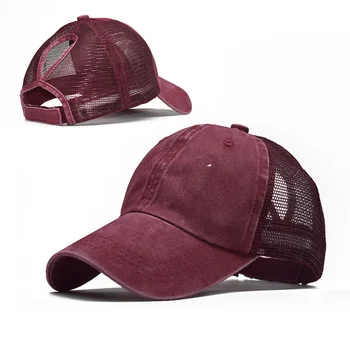 Coada De Cal Șapcă De Baseball 2020 Plasă De Trucker Hat Dificultate De Vară Sport, Pălării De Moda Pentru Femei Snapback Capace De Bumbac Pentru Femei Fete