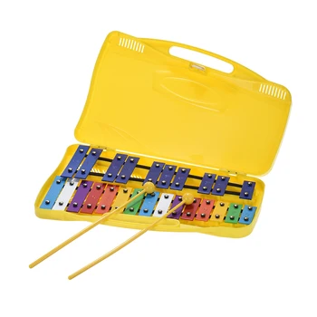 Colorat 25 Note Xilofon, Glockenspiel Percuție Ritmul Muzical Educativ de Predare Instrument de Jucărie pentru copii Copii Copii