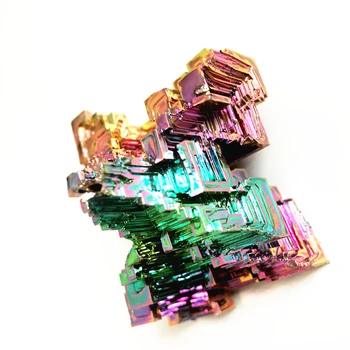Colorate natural bismut minerale curcubeu de vindecare cristale pietre pretioase de a furniza energie și pentru cadou