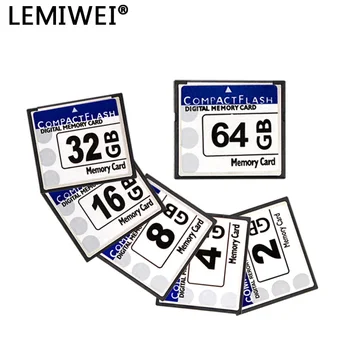 Compact Flash Card de 64GB 32GB 16GB 8GB Card de Memorie de Mare Viteză CF Card Flash Capacitatea Reală LEMIWEI Card CF Pentru Camera