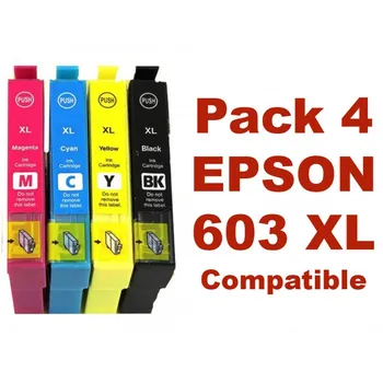 Compatibil cartuș de cerneală 4 x EPSON 603XL