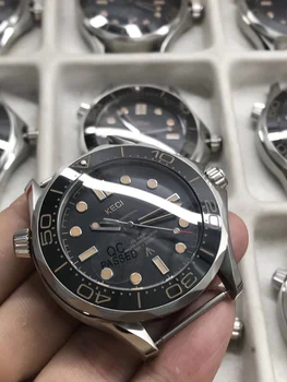 Complet din oțel inoxidabil de TOP de calitate AAA automat mechanical ceas OMG-007 James Bond 1:1 Bărbați bezel Ceramica ceasuri cadouri