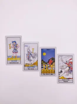 Complet versiunea rusă rider de cărți de tarot misterios soarta divinație Astrologie tabla de joc card