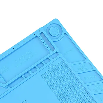 Computer mobil de reparații izolație de silicon tabelul mat cu magnetic de înaltă temperatură de lucru saltea cu aer cald pistol de lipit pad