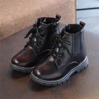 Confortabil pentru copii fete de boot pantofi pentru copii cizme de cauciuc încălțăminte de toamnă noua moda casual fete Martin cizme pentru copii încălțăminte 21-30