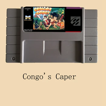 Congo Caper 46 Pin de 16 Biți Grey Carte de Joc Pentru statele UNITE ale americii NTSC Joc de Jucător