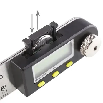 Contor Digital unghi inclinometer unghi Digital, rigle electronice goniometru transportoare unghi finder instrument de măsurare
