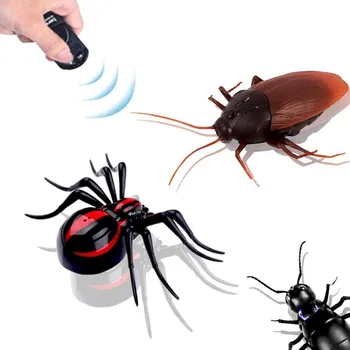 Control de la distanță Alpinism Jucărie Animal de Simulare Insecte RC Control de la Distanță Jucărie Păianjen/Gandac/Ant Glumă de Halloween Petrecere de Jucărie pentru Copii