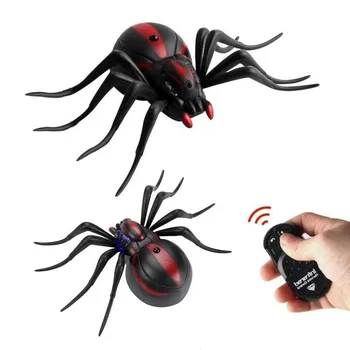 Control de la distanță Alpinism Jucărie Animal de Simulare Insecte RC Control de la Distanță Jucărie Păianjen/Gandac/Ant Glumă de Halloween Petrecere de Jucărie pentru Copii