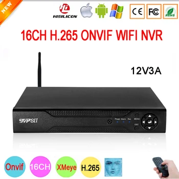Control de la distanță de 5MP Hi3536D Audio XMeye H. 265+ 16CH 16 Canal de Detectare a Feței Onvif WIFI CCTV DVR NVR Supraveghere Video Recorder