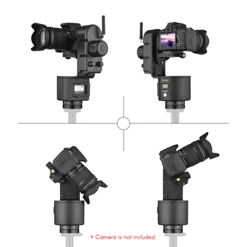 Control de la distanță Electronice Pan-Tilt-Cap Panoramic Cap Trepied pentru Canon Nikon Sony DSLR Filmare Video